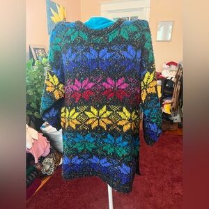 Gloria Vanderbilt Multicolor Sweater